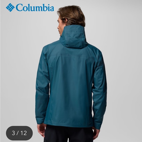 Columbia Men’s Watertight™ II Jacket Everblue Zip Up Shell Jacket S - Picture 3 of 10
